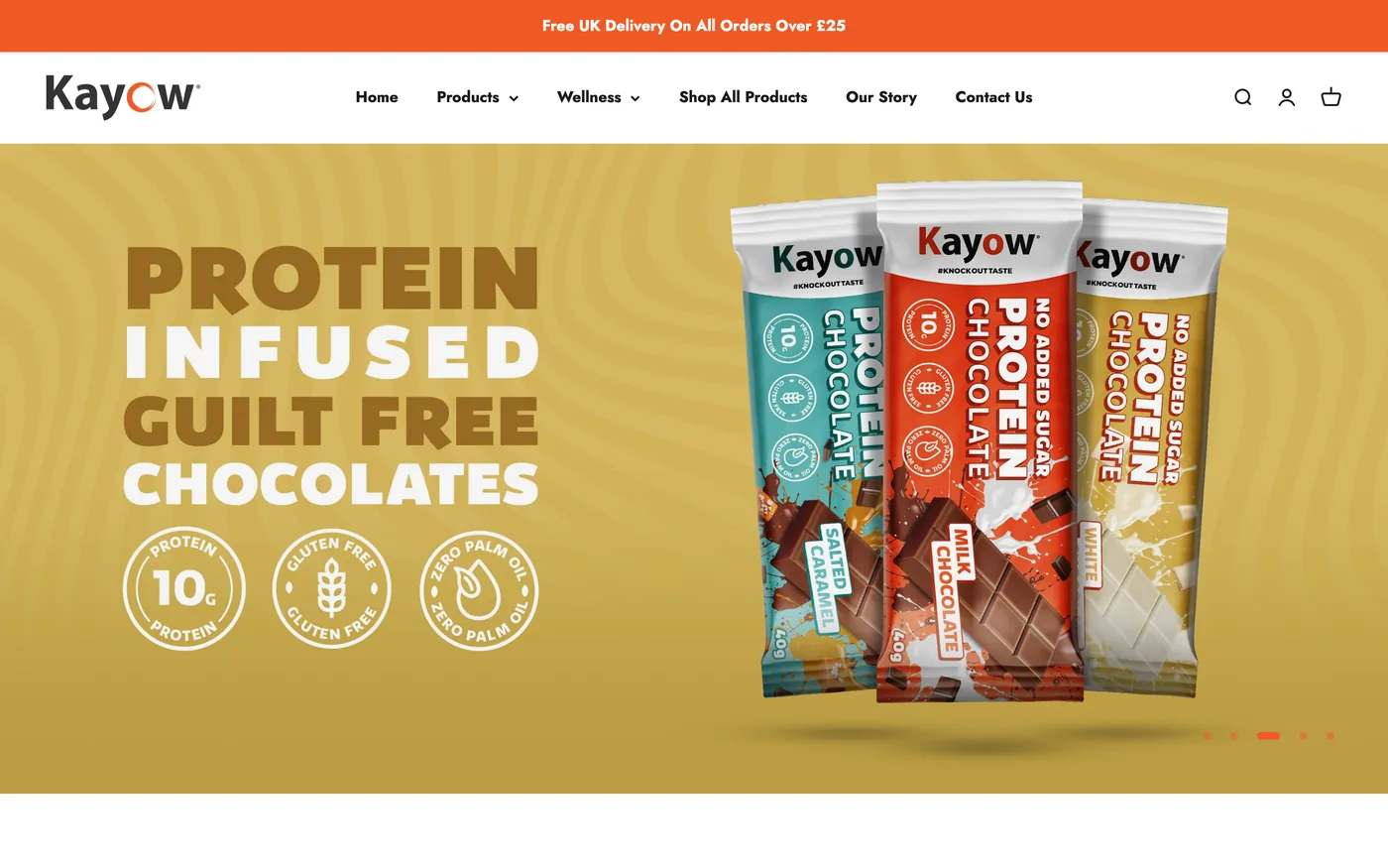 Kayow Nutrition Shopify store by Ummah Design