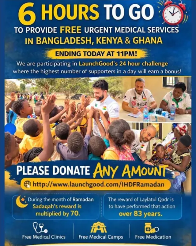 Healthcare awareness and donor impact campaign