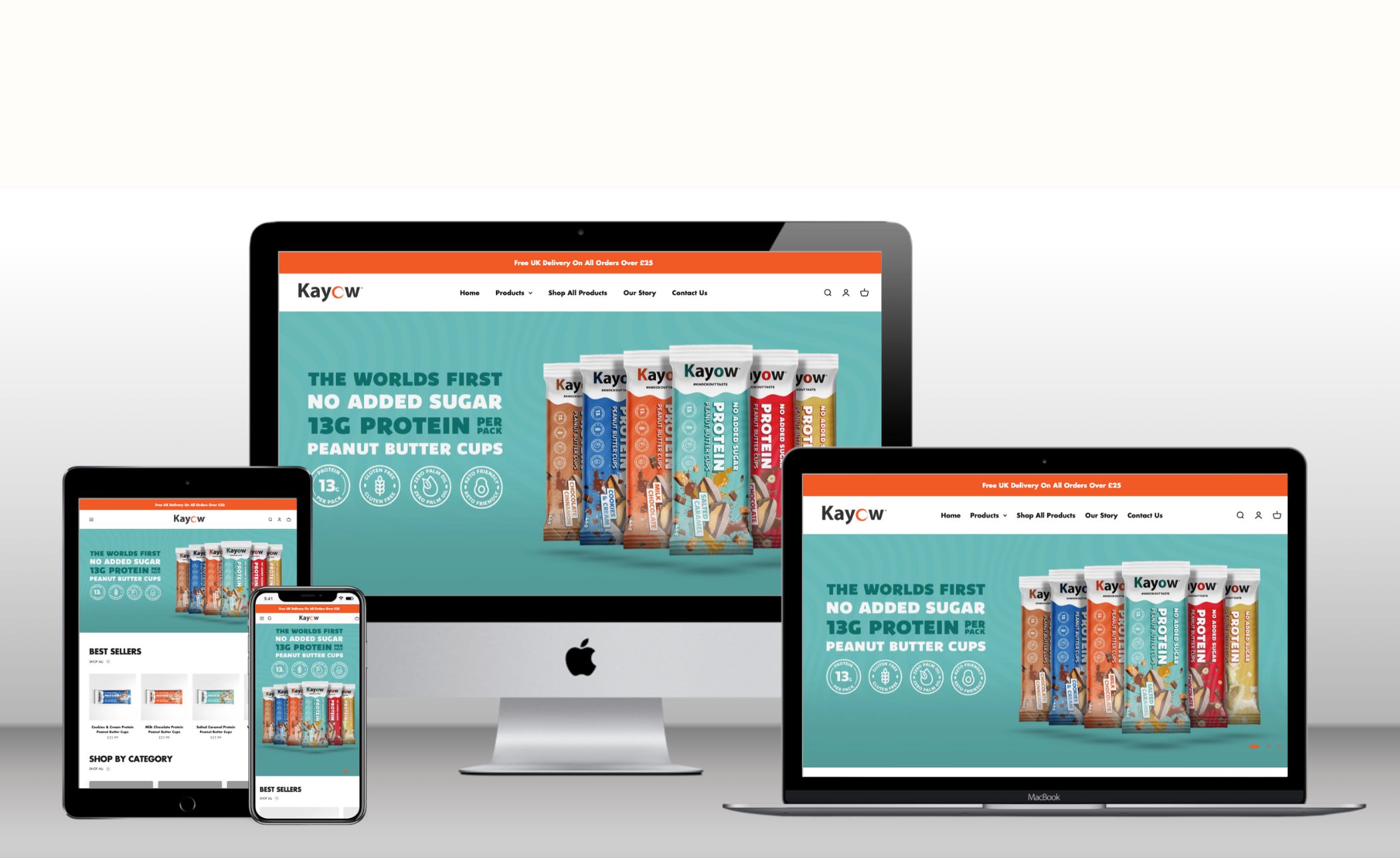 Client Spotlight: Kayow Nutrition Launches a New Shopify Website with a Sweet Mission